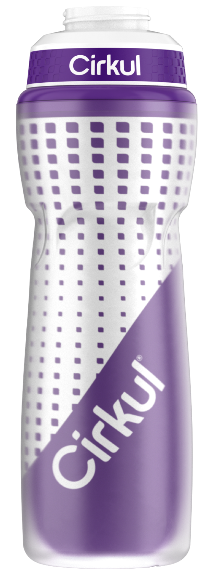 22oz. Insulated Squeeze Plastic Bottle & Sport Lid (9DJ7)