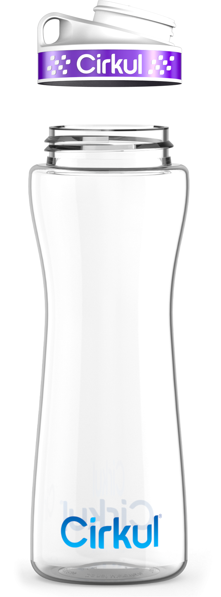 Custom 22oz. Plastic Bottle & Comfort Grip Lid (NAKJ)