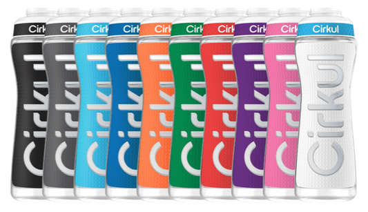 22oz. Grip Squeeze Plastic Bottle & Sport Lid (9G3B)