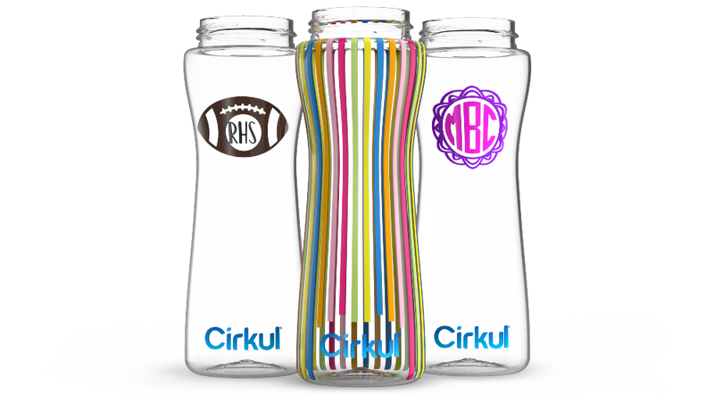 Custom 22oz. Plastic Bottle & Comfort Grip Lid (NAKJ)