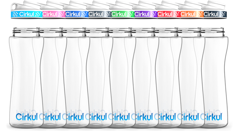 Custom 22oz. Plastic Bottle & Comfort Grip Lid (NAKJ)