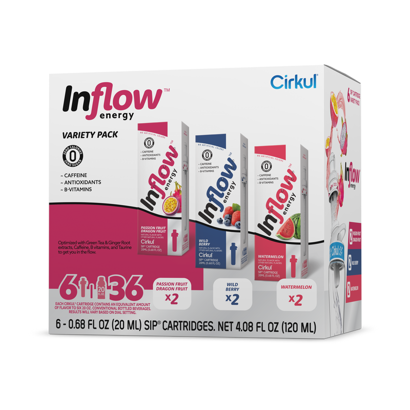 Inflow Energy® 6-Pack Variety Pack (LVEF)