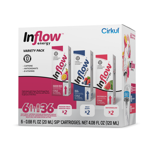 Inflow Energy® 6-Pack Variety Pack (LVEF)