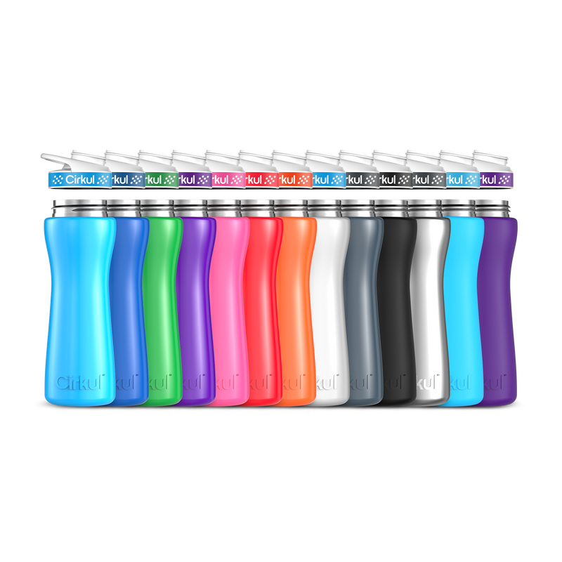22oz. Stainless Steel Bottle & Comfort Grip Lid (3BQ5)