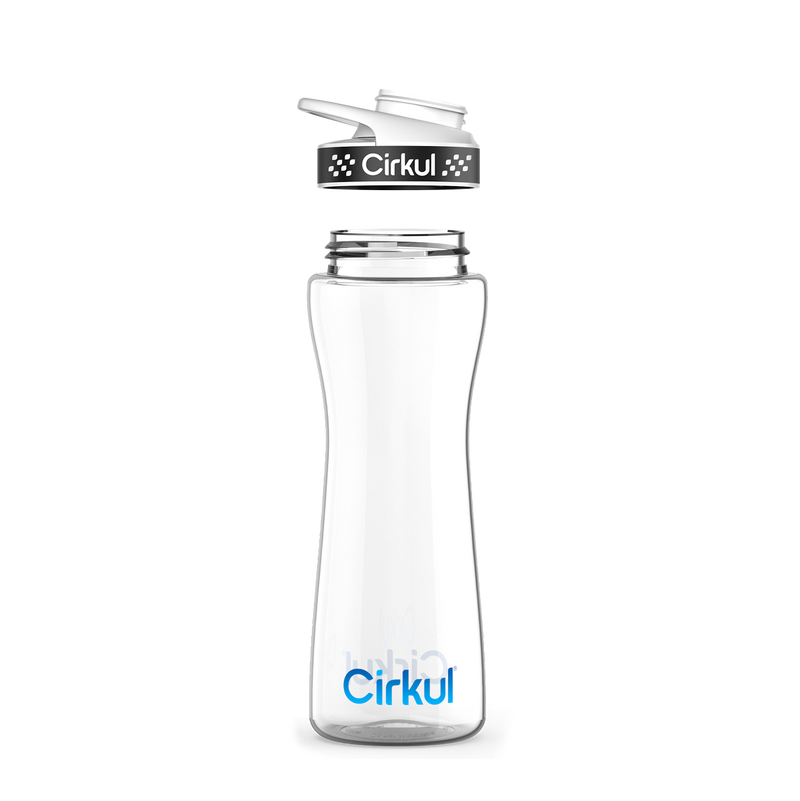 22oz. Plastic Bottle & Comfort Grip Lid (DF2K)