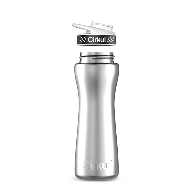 22oz. Stainless Steel Bottle & Comfort Grip Lid (3BQ5)