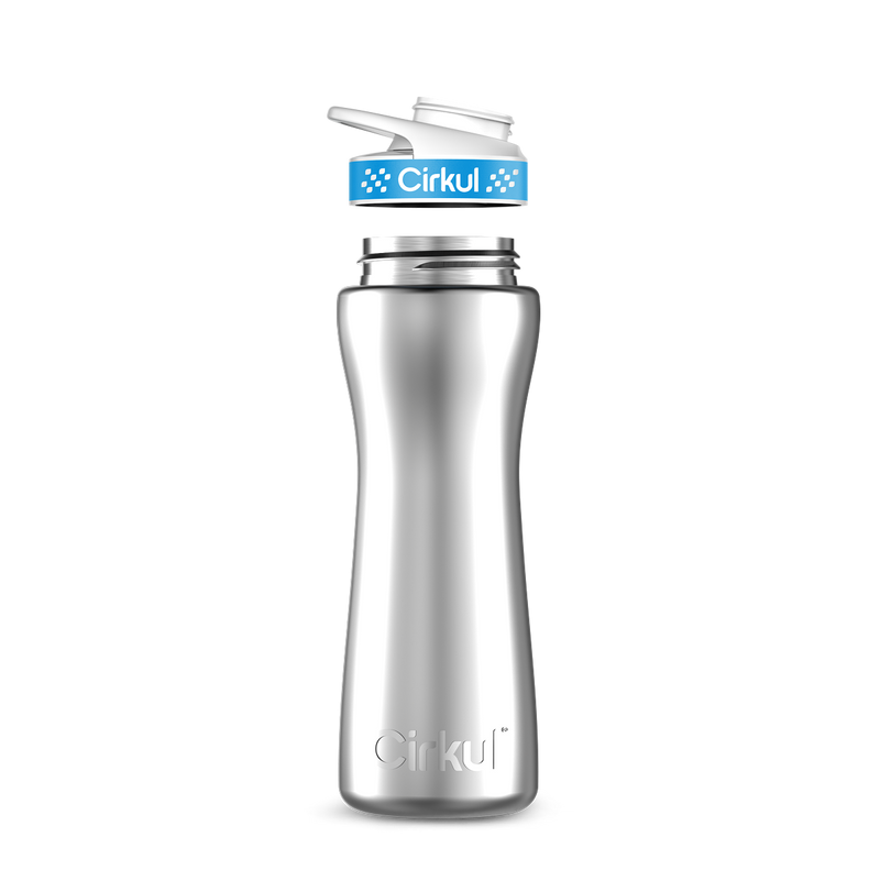 22oz. Stainless Steel Bottle & Comfort Grip Lid (3BQ5)