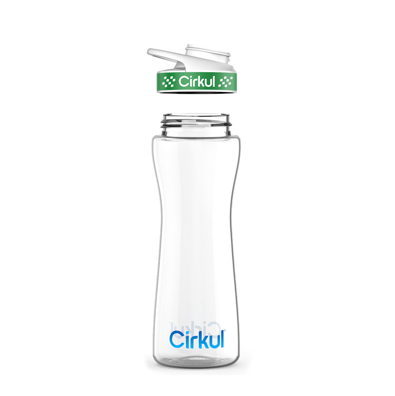 22oz. Plastic Bottle & Comfort Grip Lid (DF2K)