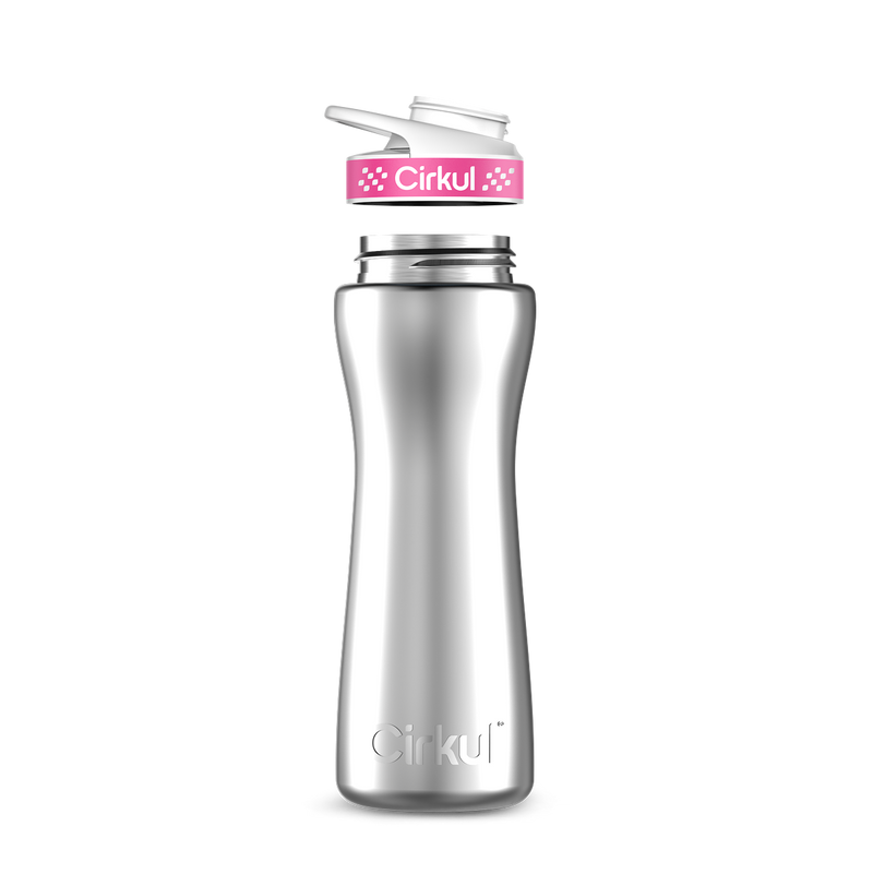 22oz. Stainless Steel Bottle & Comfort Grip Lid (3BQ5)
