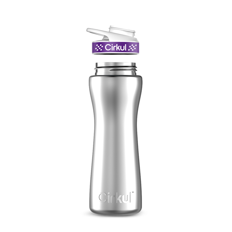 22oz. Stainless Steel Bottle & Comfort Grip Lid (3BQ5)