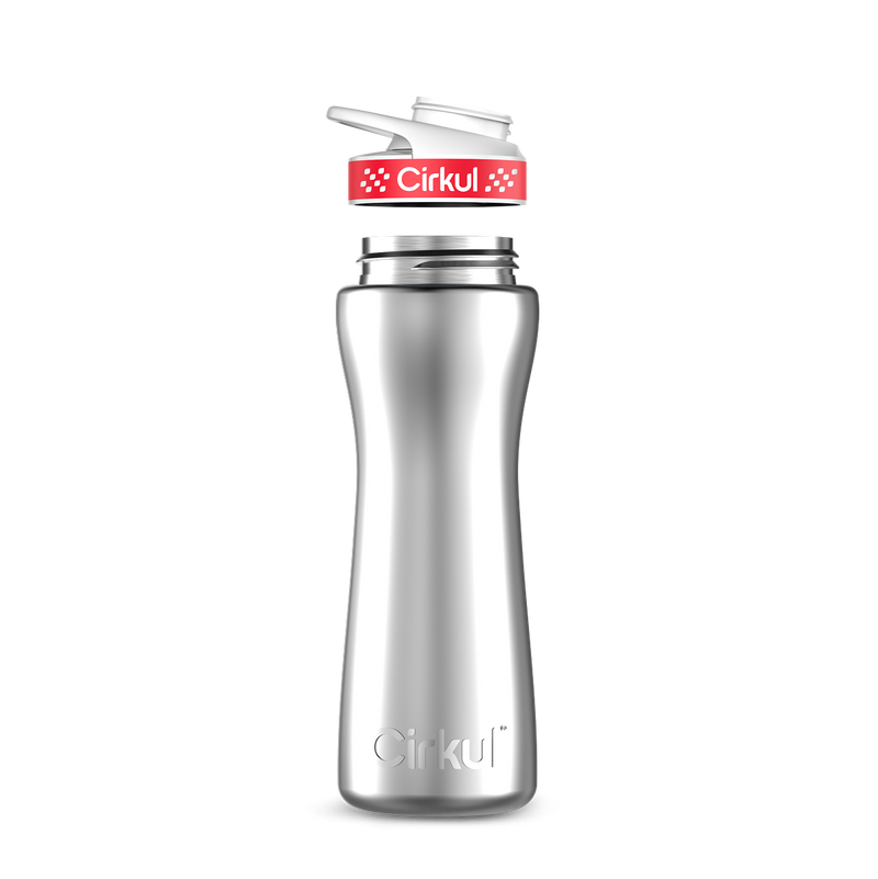 22oz. Stainless Steel Bottle & Comfort Grip Lid (3BQ5)