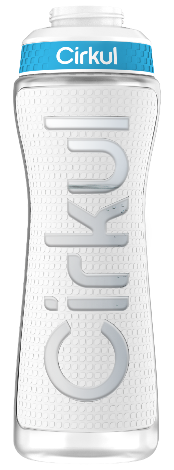 22oz. Grip Squeeze Plastic Bottle & Sport Lid (9G3B)