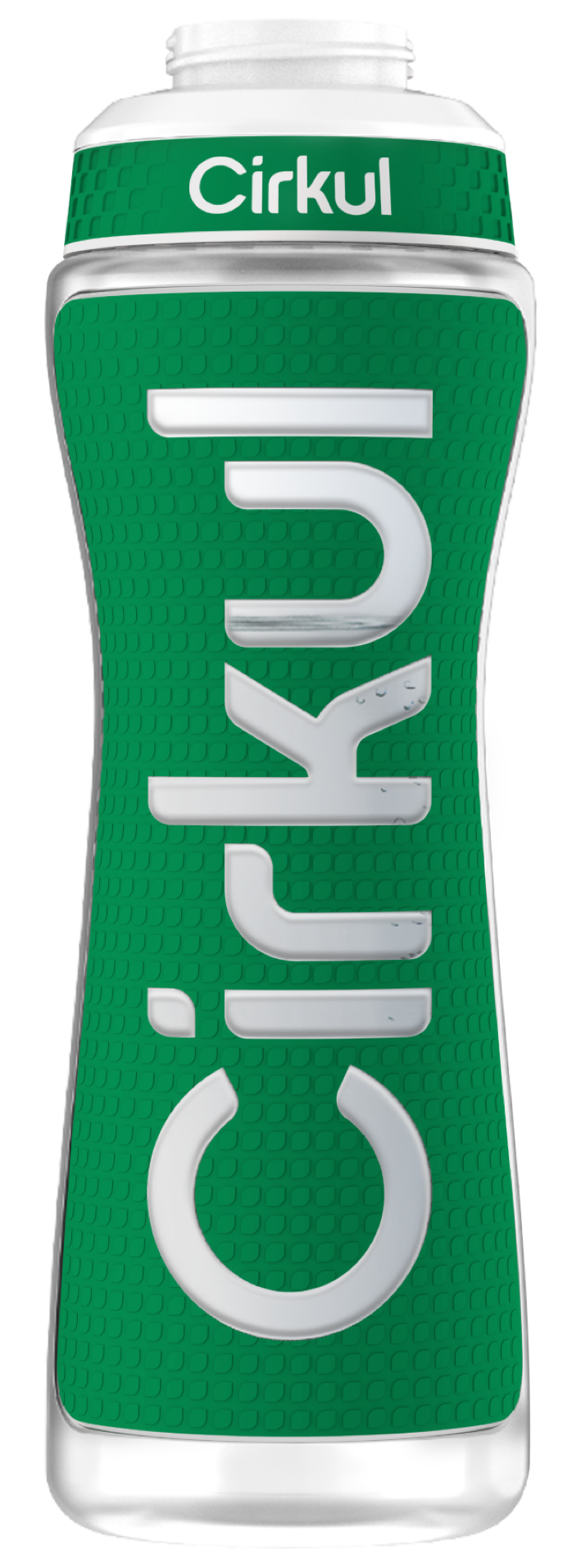22oz. Grip Squeeze Plastic Bottle & Sport Lid (9G3B)