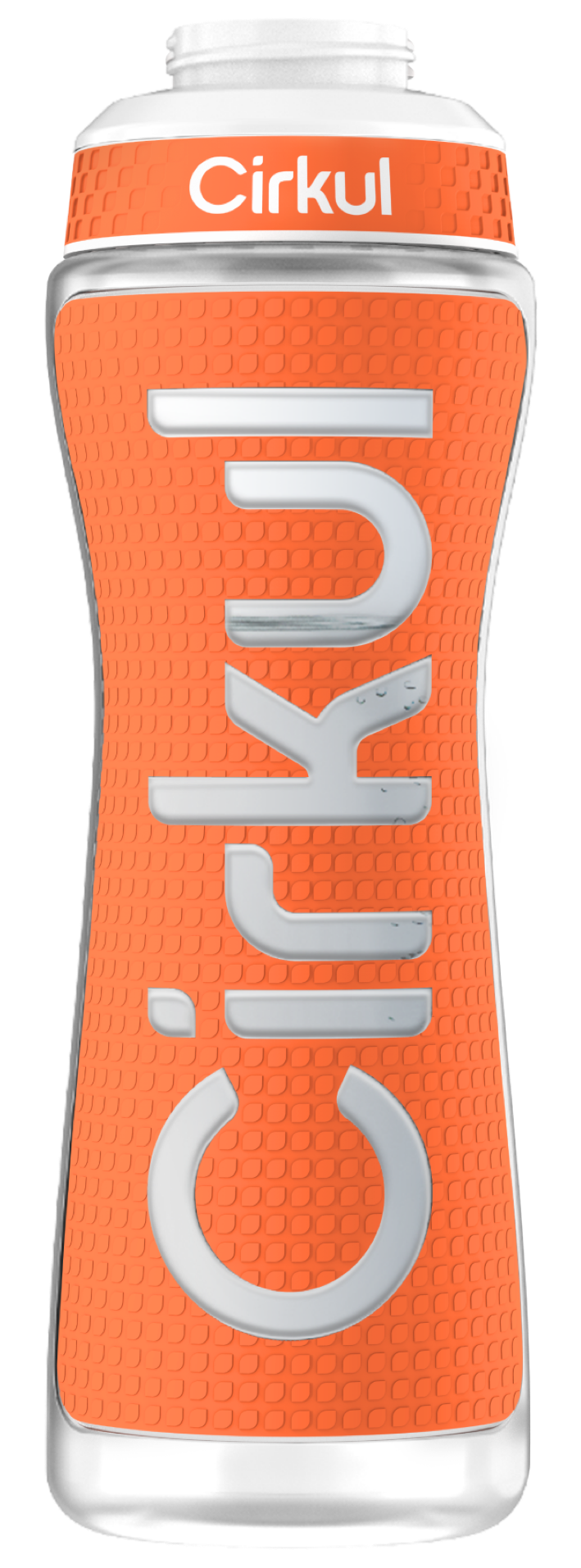 22oz. Grip Squeeze Plastic Bottle & Sport Lid (9G3B)