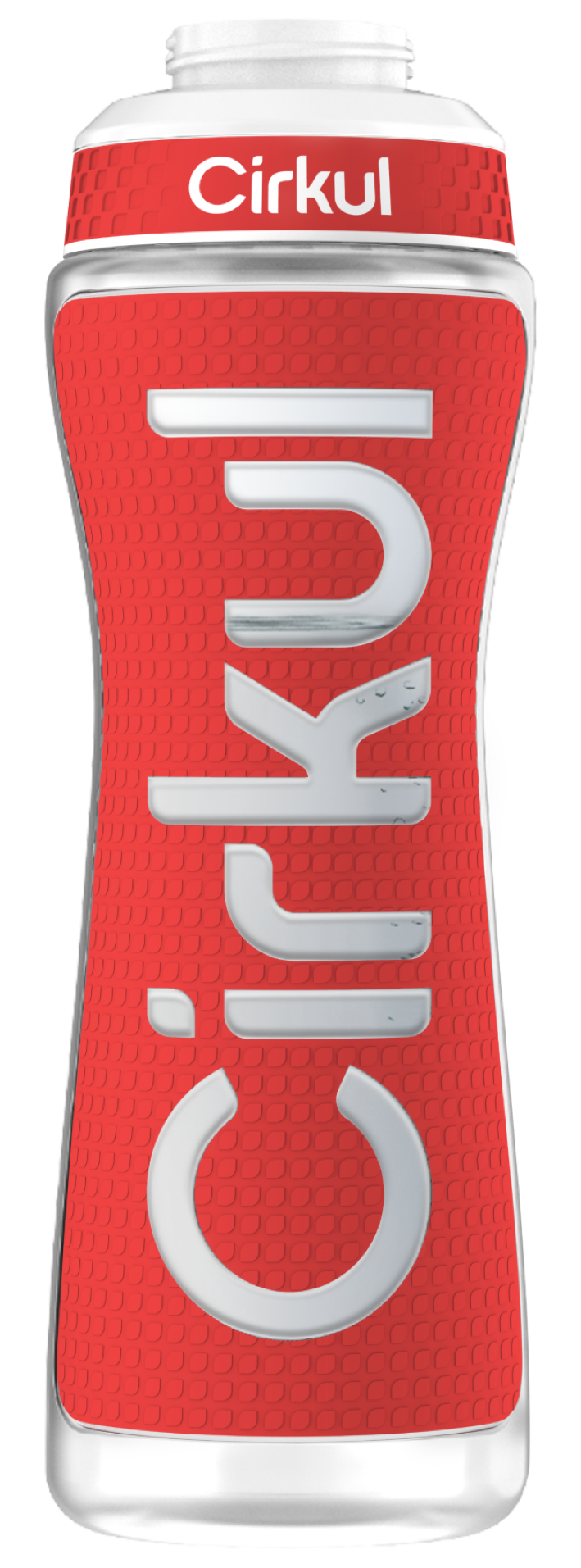 22oz. Grip Squeeze Plastic Bottle & Sport Lid (9G3B)