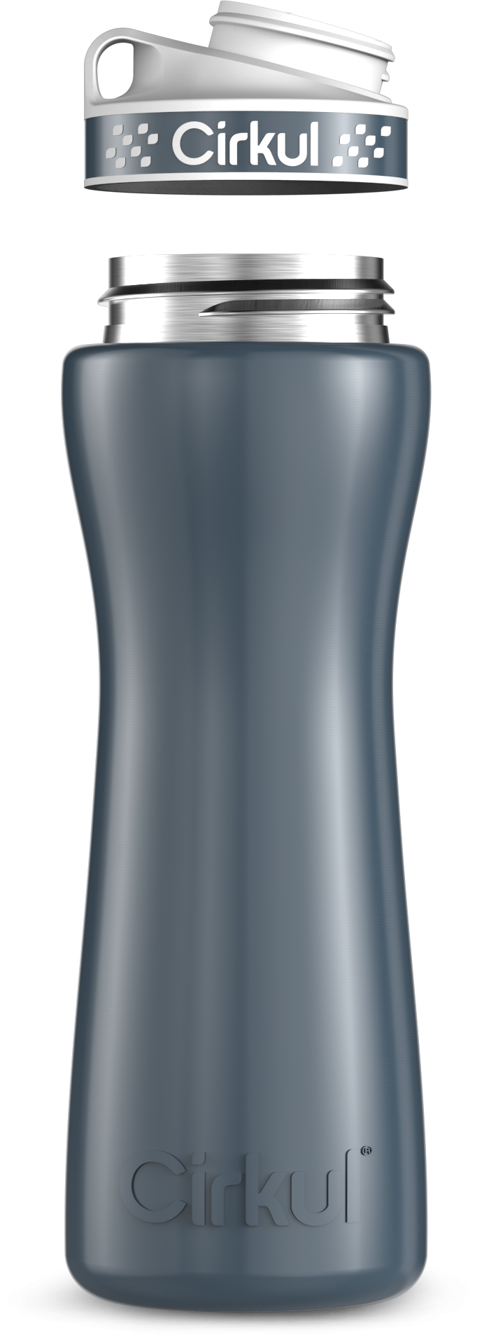 Custom 22oz. Stainless Steel Bottle & Comfort Grip Lid (E3EC)
