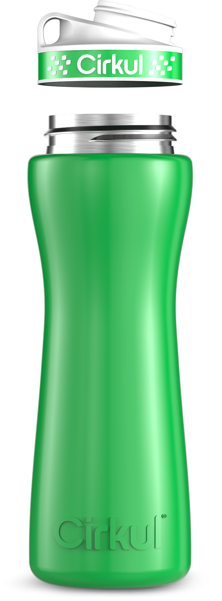 Custom 22oz. Stainless Steel Bottle & Comfort Grip Lid (E3EC)