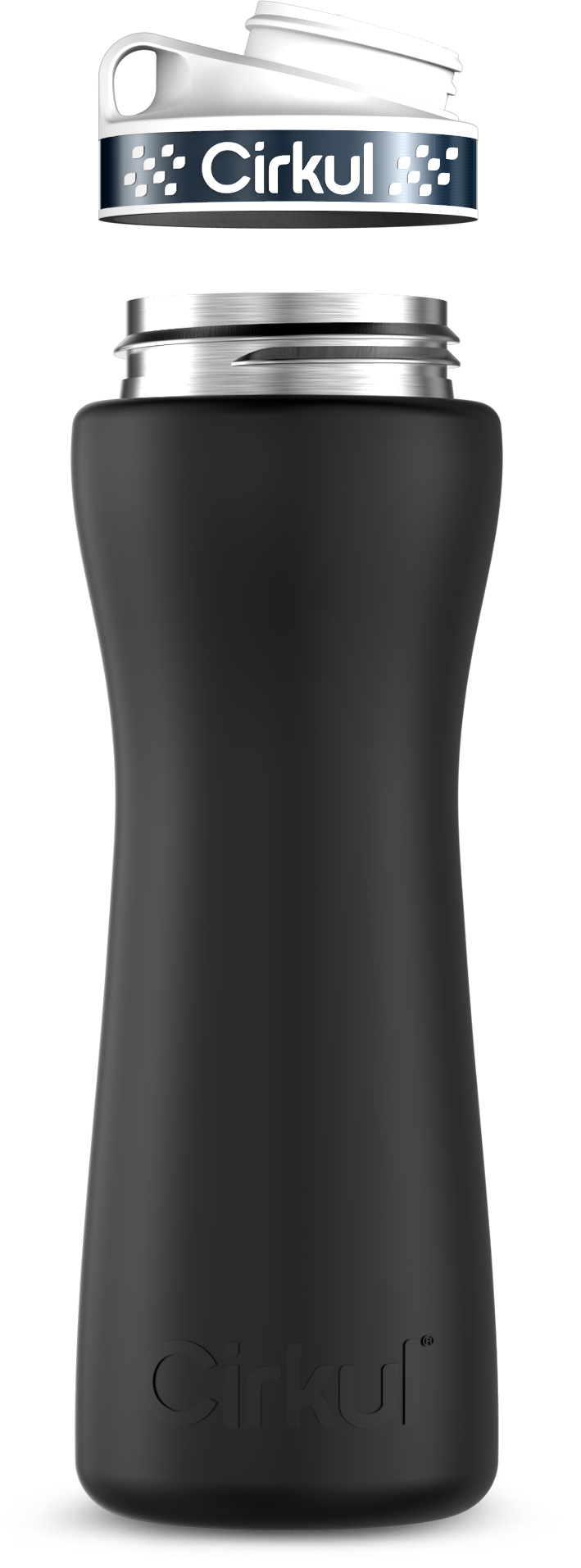 Custom 22oz. Stainless Steel Bottle & Comfort Grip Lid (E3EC)
