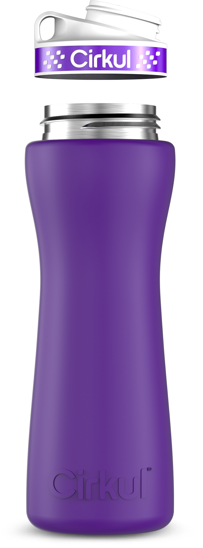 Custom 22oz. Stainless Steel Bottle & Comfort Grip Lid (E3EC)