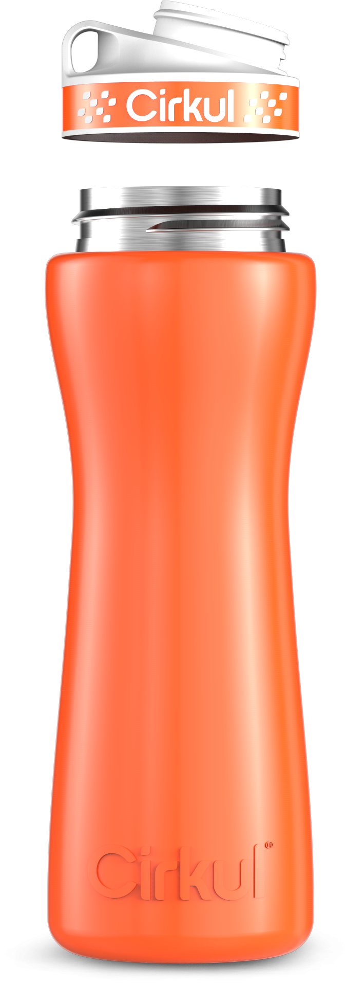 Custom 22oz. Stainless Steel Bottle & Comfort Grip Lid (E3EC)