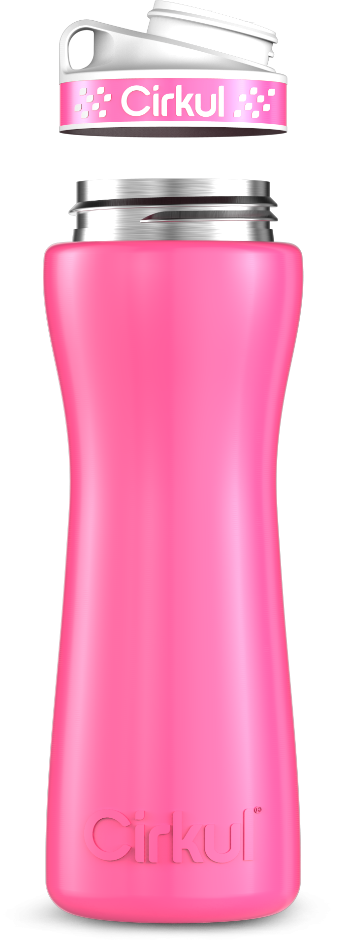 Custom 22oz. Stainless Steel Bottle & Comfort Grip Lid (E3EC)