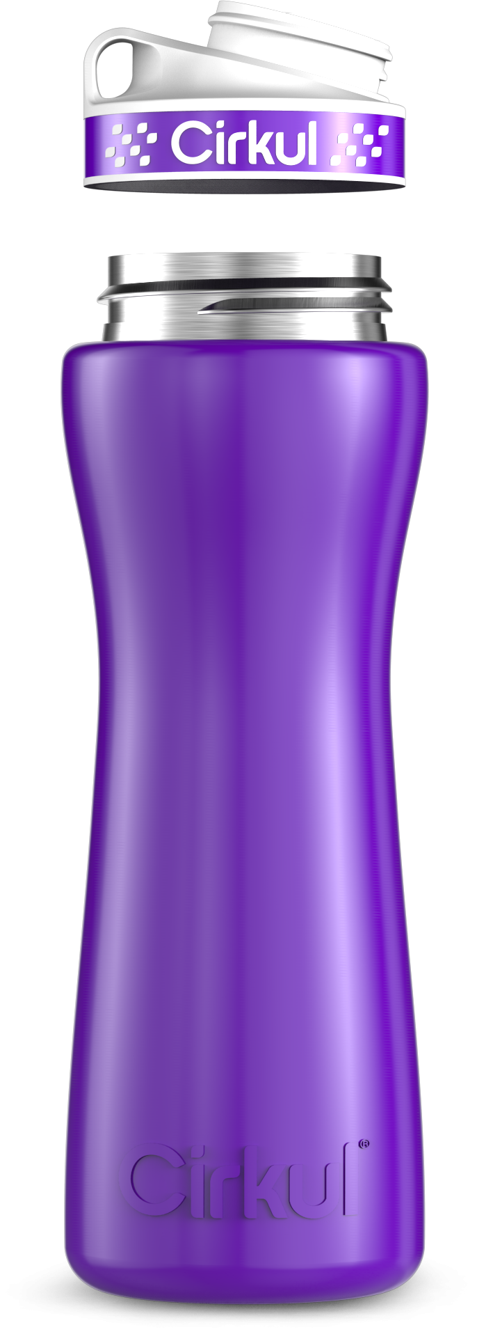 Custom 22oz. Stainless Steel Bottle & Comfort Grip Lid (E3EC)