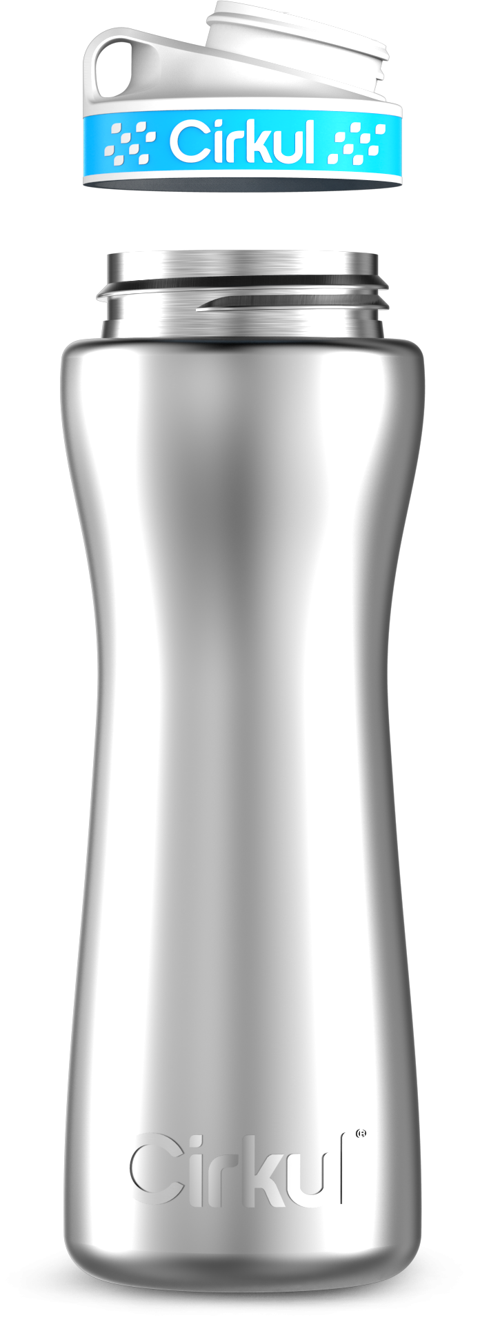 Custom 22oz. Stainless Steel Bottle & Comfort Grip Lid (E3EC)