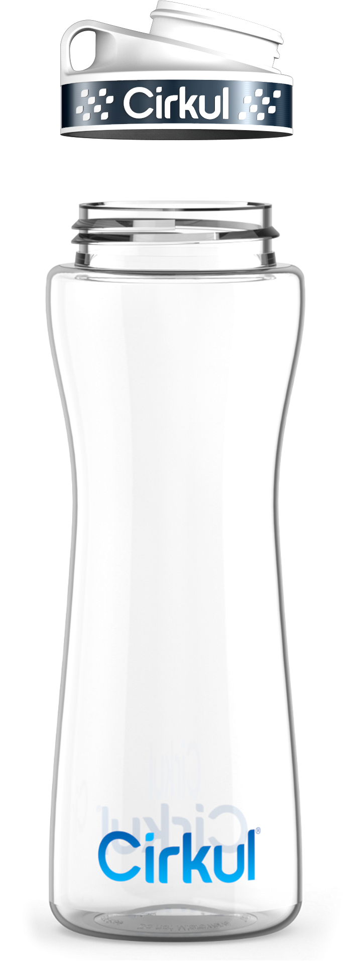 Custom 22oz. Plastic Bottle & Comfort Grip Lid (NAKJ)