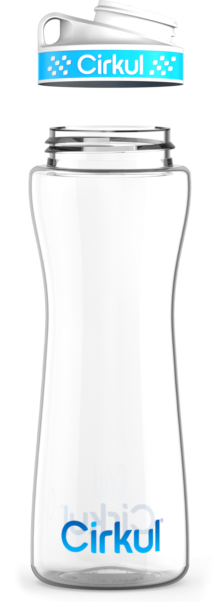 Custom 22oz. Plastic Bottle & Comfort Grip Lid (NAKJ)