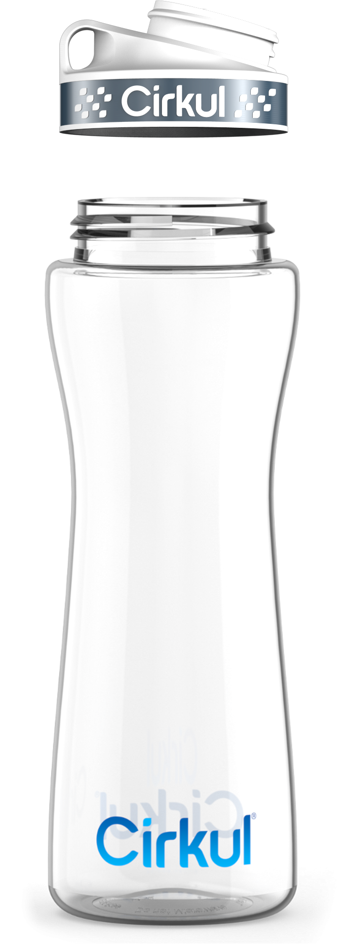 Custom 22oz. Plastic Bottle & Comfort Grip Lid (NAKJ)