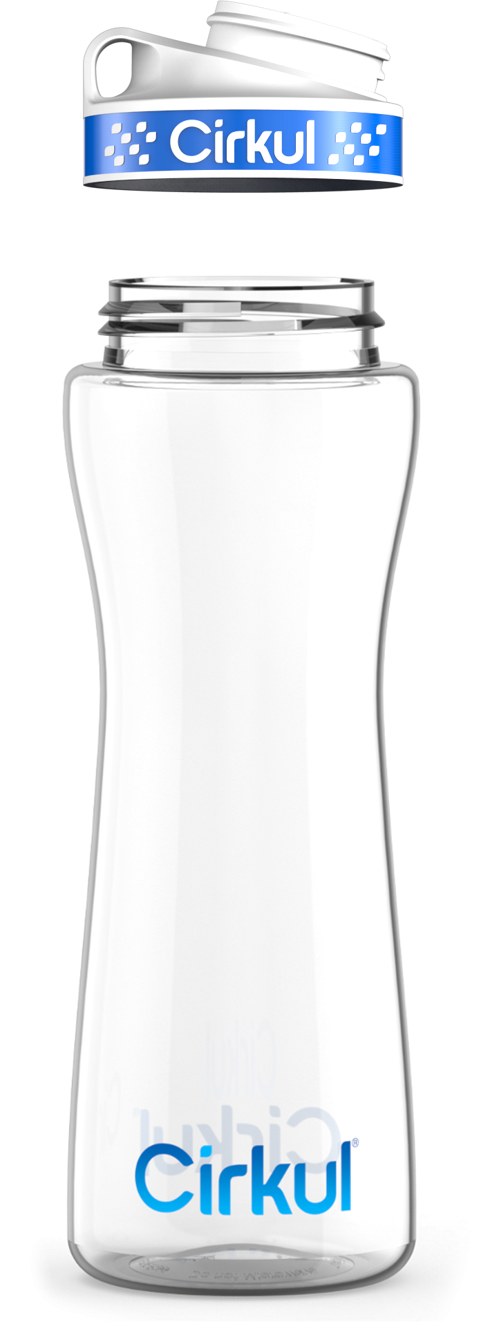 Custom 22oz. Plastic Bottle & Comfort Grip Lid (NAKJ)