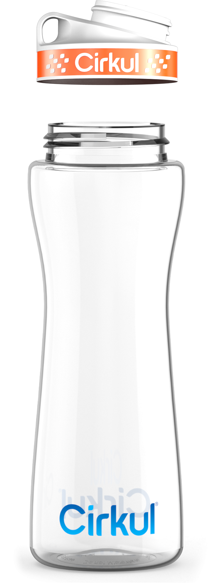 Custom 22oz. Plastic Bottle & Comfort Grip Lid (NAKJ)