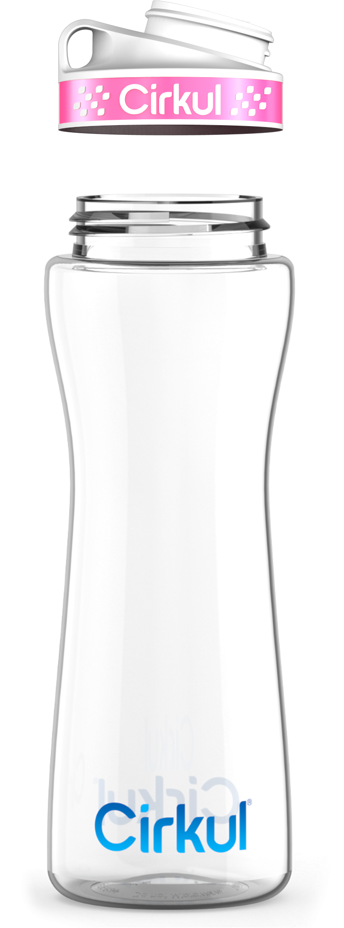 Custom 22oz. Plastic Bottle & Comfort Grip Lid (NAKJ)
