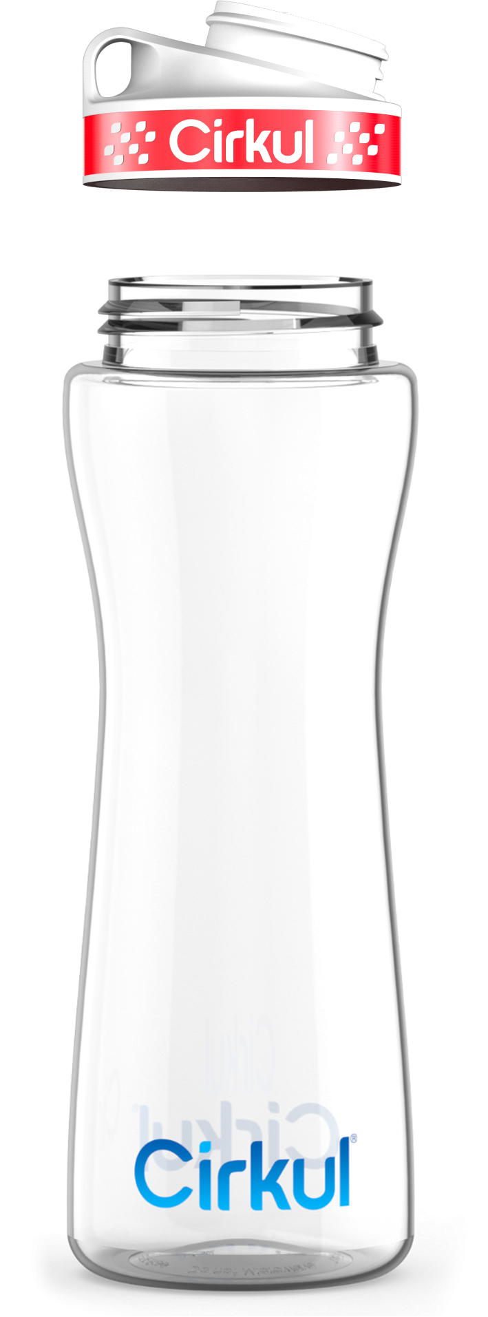 Custom 22oz. Plastic Bottle & Comfort Grip Lid (NAKJ)