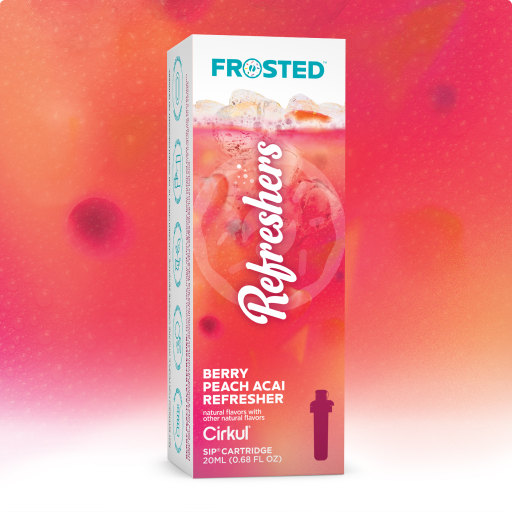 Frosted Berry Peach Acai Refresher (46YH)